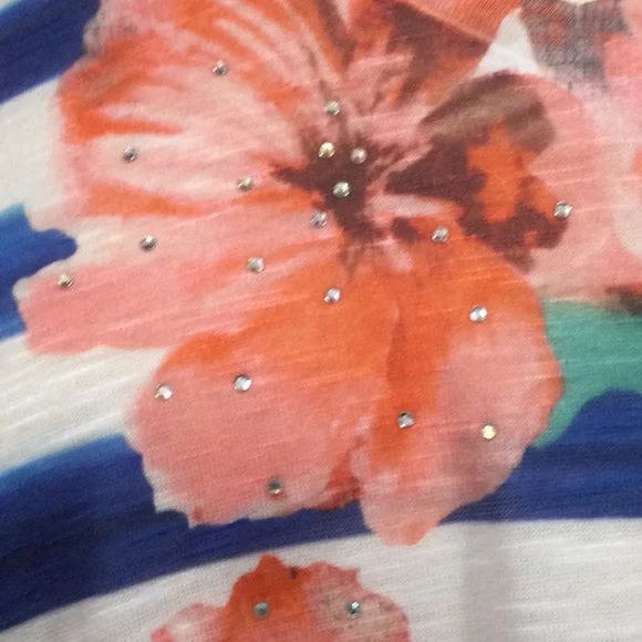 Time and Tru Colorful Women's Top Size 3X (24W-26W) - Picture 3 of 12